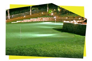 putting greens